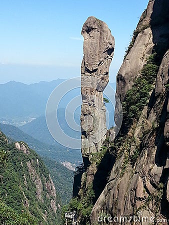 Mount Sanqing Stock Photo
